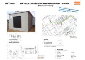 Planung der Netzersatzanlage in Tornesch durch Eneratio